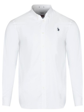 U.S. POLO ASSN. - KOSZULA MĘSKA SMIT 104 67849 53641 100 biała koszula