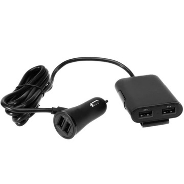 DZIELNIK GNIAZDA NA 4x WTYCZKA WTYK USB BN0