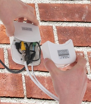 БЛОК ПИТАНИЯ CCTV 12 В постоянного тока 1,5 А ВНЕШНИЙ ДЛЯ КАМЕР