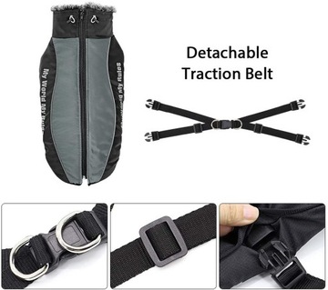 Непромокаемые зимние куртки для собак, одежда для средних и крупных собак.