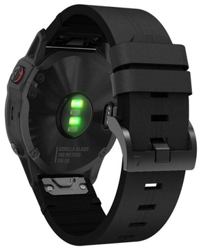 SKÓRZANY CZARNY Pasek Garmin Forerunner 965