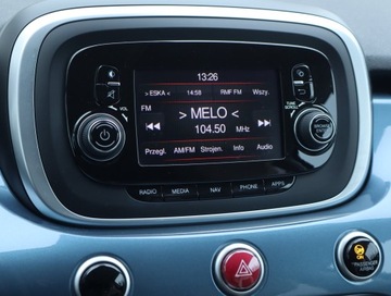 Fiat 500X Crossover 1.6 E-Torq 110KM 2017 Fiat 500X 1.6 E.torQ, Salon Polska, Serwis ASO, zdjęcie 11