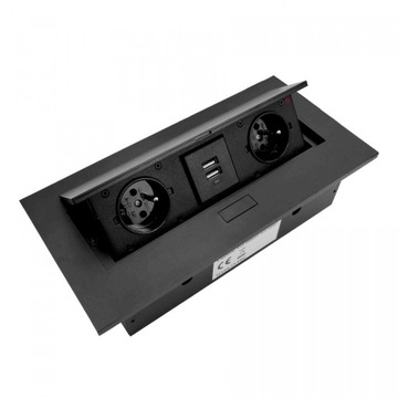 Gniazdo wpuszczane w blat SOFTBOX FLEXI PORT 2xUSB