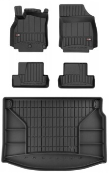 Set 3D gumové rohože Renault Megane 3 Coupe 2008-2015