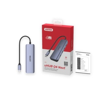 Unitek Hub USB-C 3.1, 4 x USB-C, 5 Гбит/с