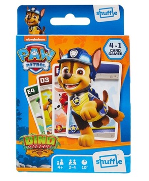 SHUFFLE GRA KARCIANA PAW PATROL 4W1