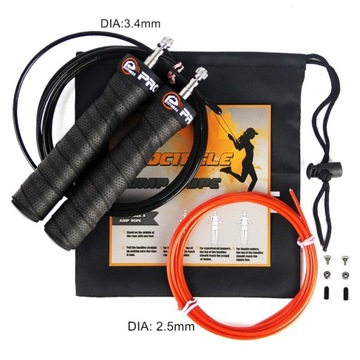 Черный стиль ProCircle Speed ​​Jump Rope Ear повязка на голову