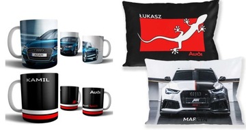 AUDI Набор подушек-кружек УЗОРЫ + БЕСПЛАТНО