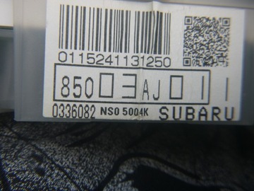 PŘÍSTROJOVÁ DESKA BUDÍK OUTBACK 2.0 D 09-14R 85003AJ011 EUR