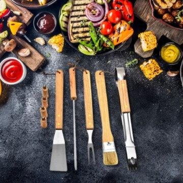 Принадлежности для барбекю 9 предметов Умный дом