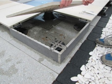 Система закрытия, конструкция террасы, нижняя пластина