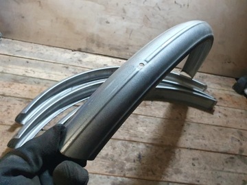 СТАРЫЙ ВИНТАЖНЫЙ ВЕЛОСИПЕД ПЕРЕДНЕЕ КРЫЛО МЕТАЛЛИЧЕСКОЕ ПЕРЕДНЕЕ НОВОЕ 63см