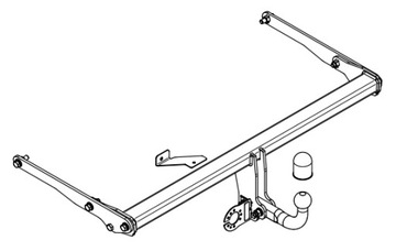 STEINHOF ZAŘÍZENÍ(HÁK) TÁŽNÝ +MODUL7PIN13P+WIAZKA TAIGO VW VOLKSWAGEN CS1+GRATIS
