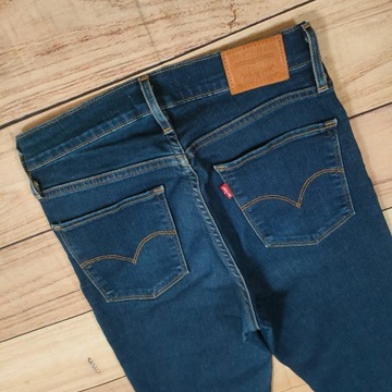 LEVI'S 724 High Rise Straight Spodnie Jeans Damskie r. 27/30