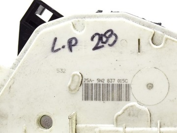 ZÁMEK DVEŘE LEVÝ PŘEDNÍ VW SCIROCCO III 5N2837015C