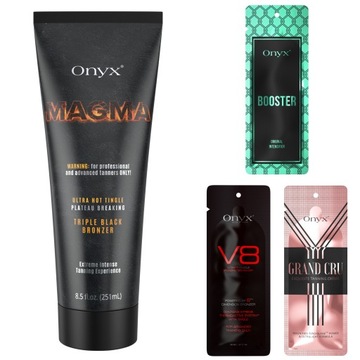 Onyx Magma Tingle Bronzer do opalania w solarium + 3 saszetki