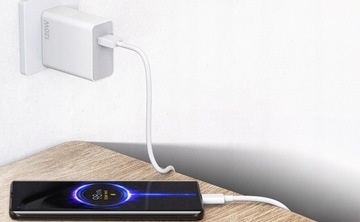 БЫСТРОЕ СЕТЕВОЕ ЗАРЯДНОЕ УСТРОЙСТВО QC 5.0 120 ВТ, КАБЕЛЬ 1 М