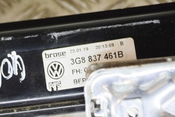 VOLKSWAGEN ARTEON 3H7 ZVEDÁK OKNO DVEŘE PŘEDNÍCH LEVÝCH 3G8837461B 201