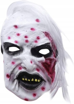 Straszna maska na Halloween horror duch maska