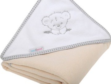КУПАЛЬНИК С КАПЮШОНОМ ПОЛОТЕНЦЕ 100х100 ХЛОПОК BABYMAM