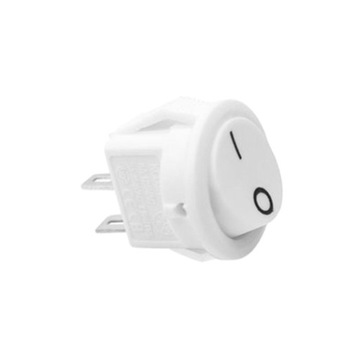 WŁĄCZNIK MEBLOWY KOŁYSKOWY BIAŁY DO LED