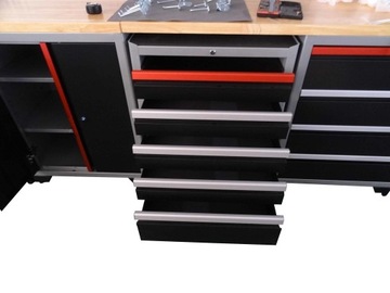 КОМПЛЕКТ МЕБЕЛИ ДЛЯ МАСТЕРСКОЙ ШКАФ ДОСКА БОЛЬШОЙ СТОЛ