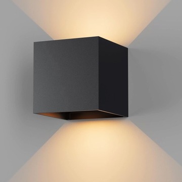 ФАСАДНЫЙ НАСТЕННЫЙ СВЕТИЛЬНИК НАРУЖНЫЙ СВЕТОДИОДНЫЙ НАСТЕННЫЙ СВЕТИЛЬНИК 6ВТ IP65 UP BOTTOM LOFT