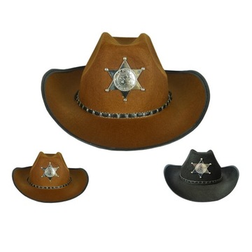 Ковбойская шляпа в западном стиле Джазовая шляпа Солнечная шляпа