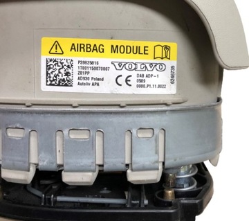 VOLVO XC90 XC60 S90 V90 ПОДУШКА БЕЗОПАСНОСТИ ВОДИТЕЛЯ