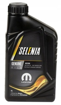 SELENIA ECO2 0W20 1L C5 MOPAR FIAT Olej syntetyczny 9.55535-DM1