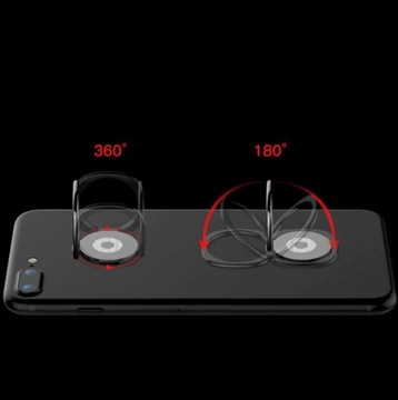 Ручка для телефона для пальца на кольцевой подставке 360 °