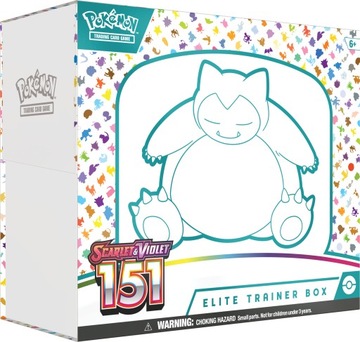 Zestaw kart Pokémon TCG: Scarlet & Violet 151 Elite Trainer Box