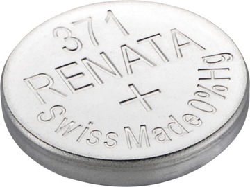 1x Bateria srebrowa RENATA 371 (SR920SW)