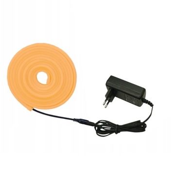 ZESTAW Neon FLEX LED 1m IP65 GRUBY 8/16mm Żółty