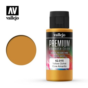 VALLEJO PREMIUM COLOR 62015 YELLOW OCHRE
