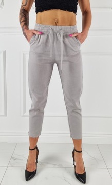 # БРЮКИ ЖЕНСКИЕ ЭЛАСТИЧНЫЕ 7/8 ЦВЕТОВ – ВОЗДУШНОЕ ЛЕТО, большие размеры #