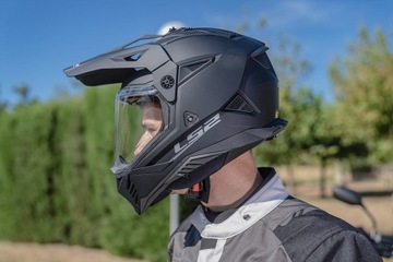 Kask LS2 MX702 PIONEER II Enduro Adventure Quad Black Matt rozm. L