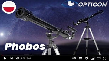 Астрономический телескоп OPTICON Phobos Телескоп 700мм + НАБОР АКСЕССУАРОВ