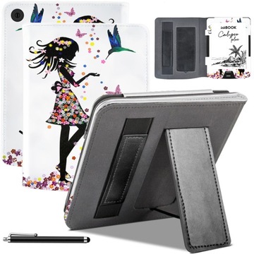 ETUI GRAFIKA + RYSIK do INKBOOK CALYPSO PLUS PRIME LUMOS / PANI WIOSNA