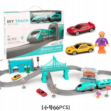 Kolejka elektryczna Autree DIY Track Fire Rescue