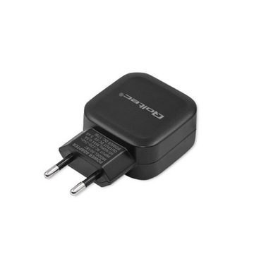 Qoltec Сетевое зарядное устройство 17Вт 5В 3.4А 2xUSB + кабель