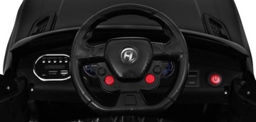 Auto na akumulator HL1638 Biały Miękkie EVA Pilot 2 Silniki 2 Akumulatory