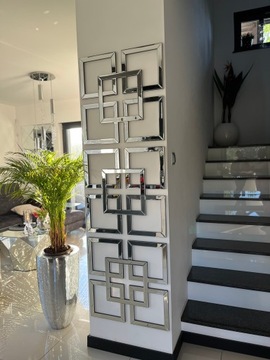 Зеркальная панель Украшение стены гламур 60x60