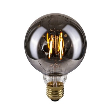 Dymiona żarówka LED Retro E27 4W 2200K G95 Smoke