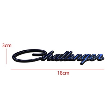 CHALLENGER ZNAK ZNAKY NÁLEPKA NA KAROSERIE DO DODGE 18*3CM