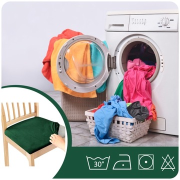 ЧЕХОЛ НА СИДЕНЬЕ 40х40см БУТЫЛКА ЗЕЛЕНЫЙ ЭЛАСТИЧНЫЙ ВЕЛЮР