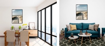 ПЛЯЖНАЯ ДОРОГА МОРЕ постер А2 59,4х42см №107