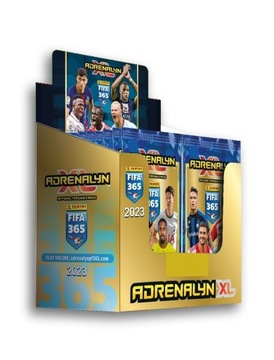 PANINI FIFA 365 2023 BOX 50 SASZETEK 300 KART PIŁKARSKICH GIANT TOP RARE