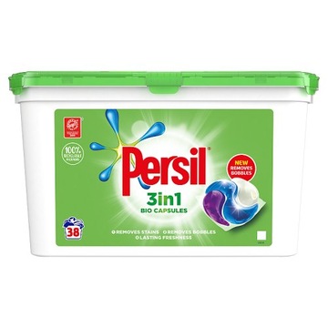 Persil Bio 3W1 Kapsułki do prania 38szt UK