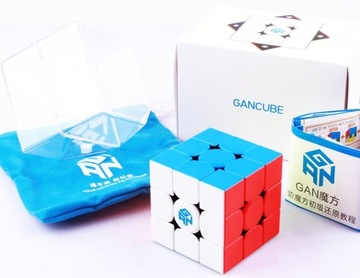 НАБОР ОРИГИНАЛЬНЫЙ МАГНИТНЫЙ КУБ GAN 354 V2 3x3x3 3x3 + ПОДСТАВКА